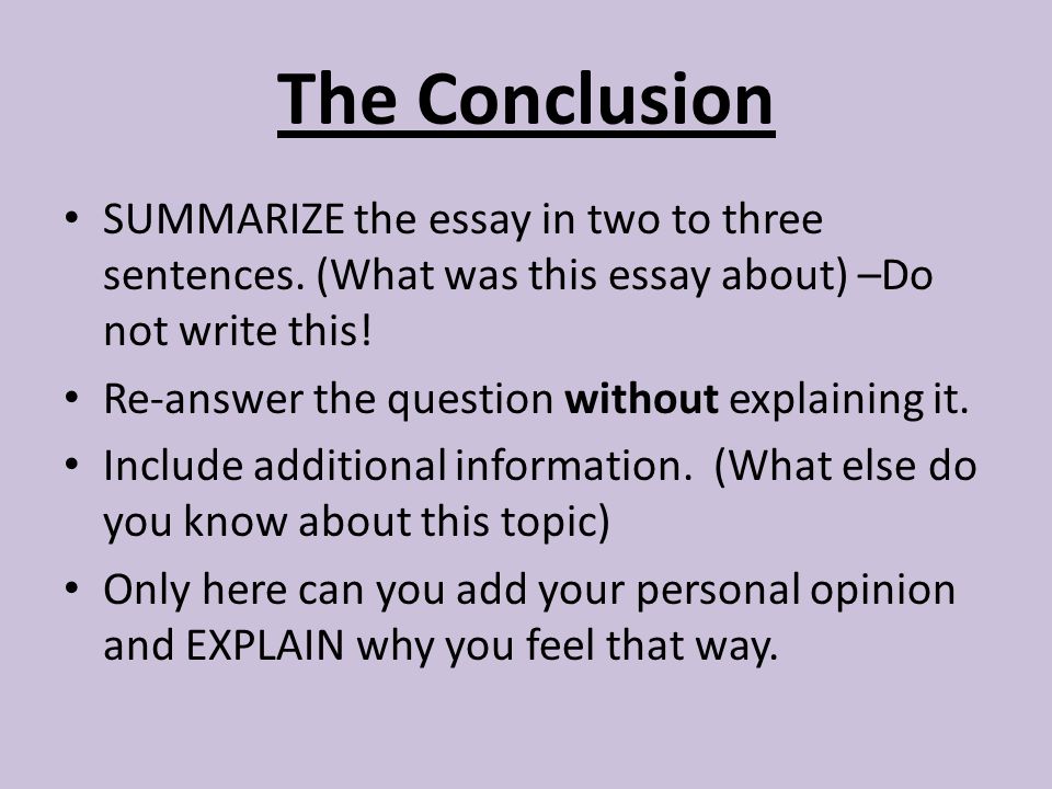 How to Write an Explaining Essay